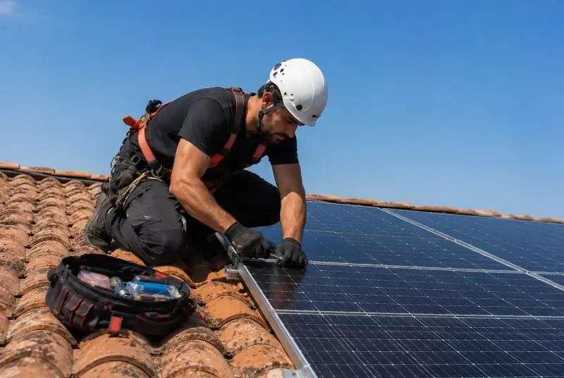 Maintenance et monitoring de panneaux solaires à Marigny-Saint-Marcel