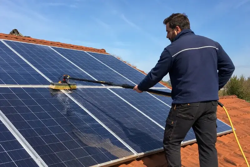 Nettoyage et entretien de panneaux solaires à Marigny-Saint-Marcel